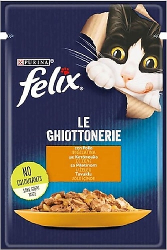 Felix Tavuk Etli Kedi Yaş Mama 85g 