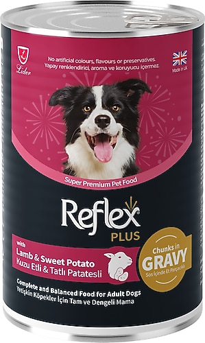 R. PLUS SOS İÇİNDE KUZULU VE TATLI PATATESLİ Y. KÖP. MAMASI 400 G				