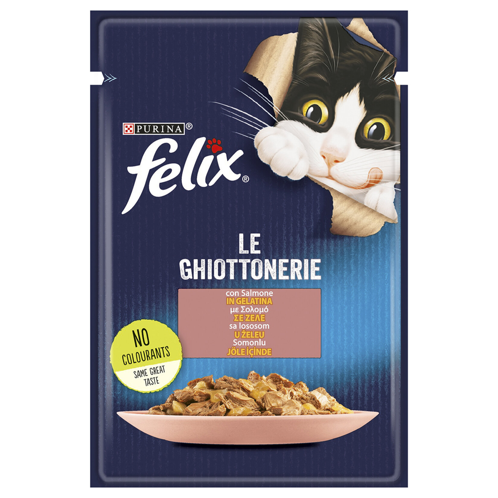 Felix Somonlu Kedi Yaş Mama 85g 