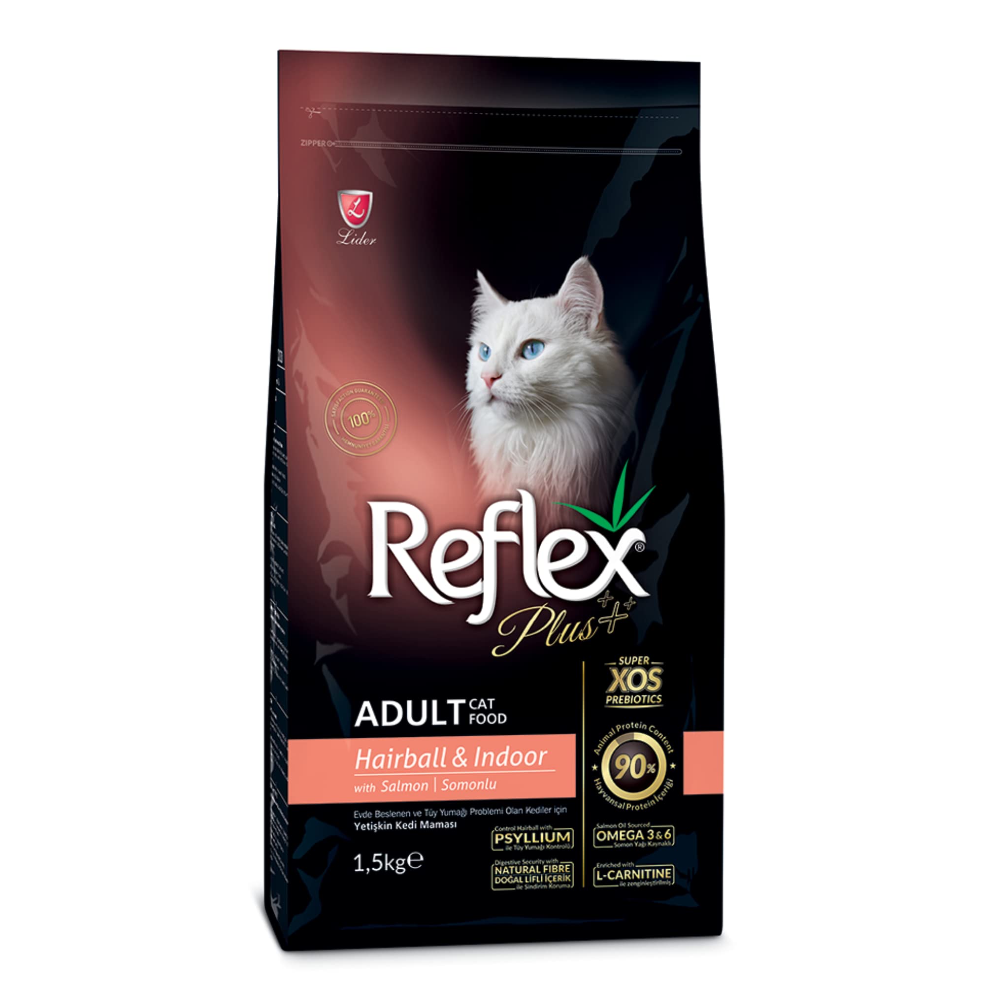 REFLEX PLUS CAT ADULT HAİRBALL 1,5 KG				