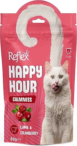REFLEX HAPPY HOUR SAKİNLEŞMEYİ DESTEKLEYİCİ KEDİ ÖDÜL 60 G