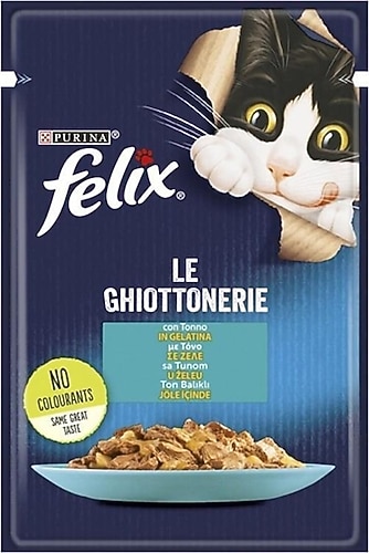 Felix Tonlu Kedi Yaş Mama 85g 