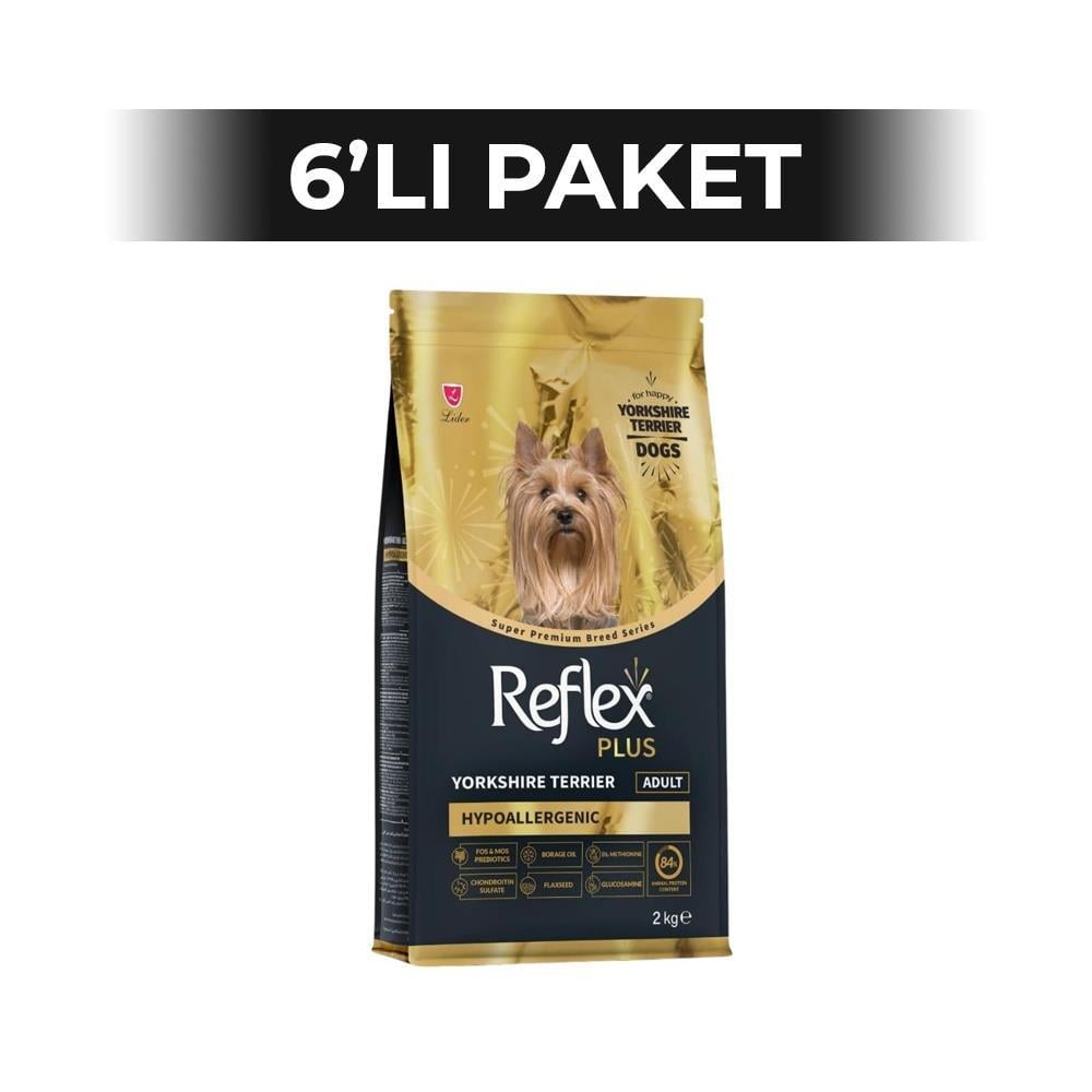 REFLEX PLUS YORKSHİRE TERRİER YETİŞKİN KÖPEK MAMASI 2 KG				