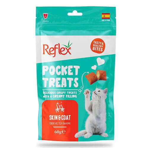 REFLEX POCKET TREATS SKİN AND COAT 60 gr