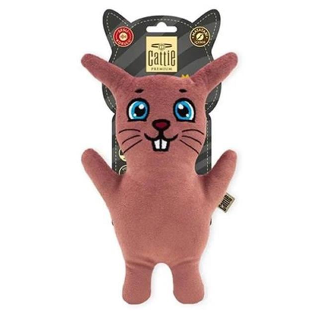 CATTİE MATATABİ İÇERİKLİ KEDİ OYUNCAĞI PELUŞ TAVŞAN 20CM