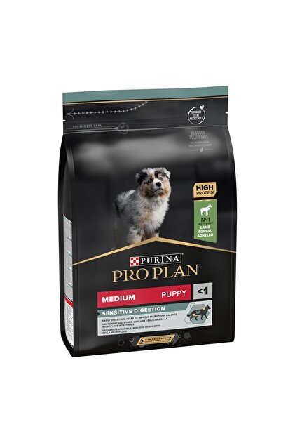 Pro Plan Puppy Sensitive Digestion Medium Kuzu Etli Köpek Maması 12Kg