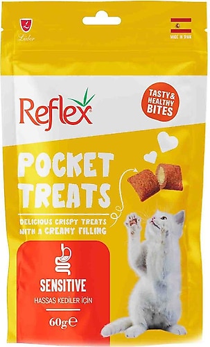 REFLEX POCKET TREATS SENSİTİVE 60G
