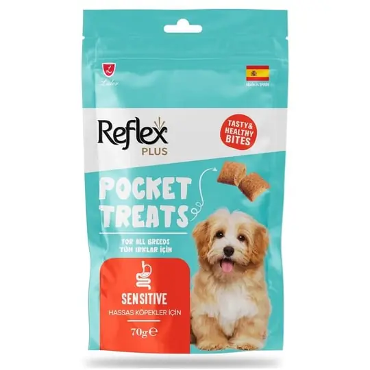 REFLEX POCKET TREATS HASSAS KÖPEKLER İÇİN ÖDÜL MAMASI 70 G