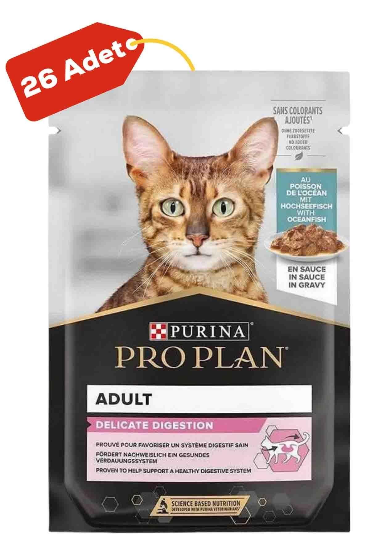 PRO PLAN KEDİ POUCH DELICATE OKYANUS BALIKLI 85 gr 