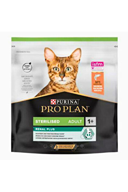 PRO PLAN KEDI STERILISED Renal PLUS SOMON 400 Gr