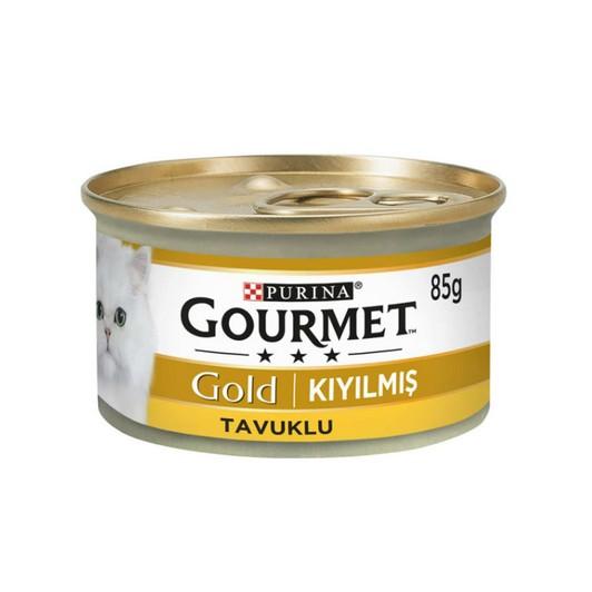 Gourmet Gold Kıyılmış Tavuk Etli Kedi Yaş Mama 85 gr