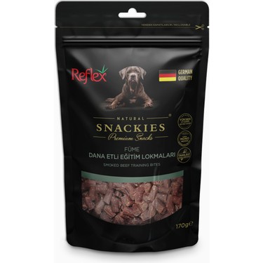REFLEX SNACKIES FÜME DANA ETLİ EĞİTİM LOKMALARI 170 G