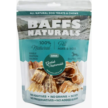 Baffs Naturals Dana Gırtlak Atıştırmalık 100g