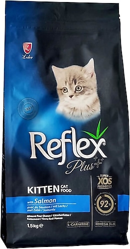 REFLEX PLUS CAT KİTTEN SALMON 1,5 KG				