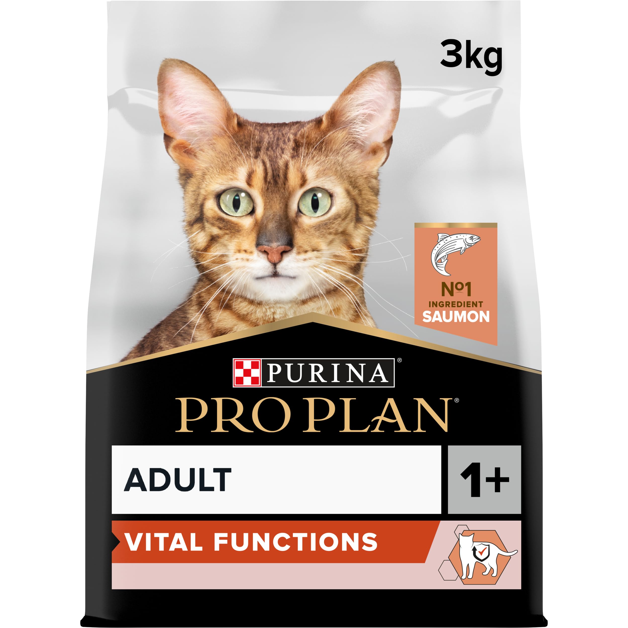 PRO PLAN KEDİ VITAL FUNCTIONS ADULT SOMON 3 Kg