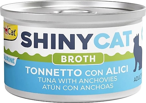 GIMCAT SHINYCAT BROTH ANÇÜEZLİ TON BALIĞI 70GR