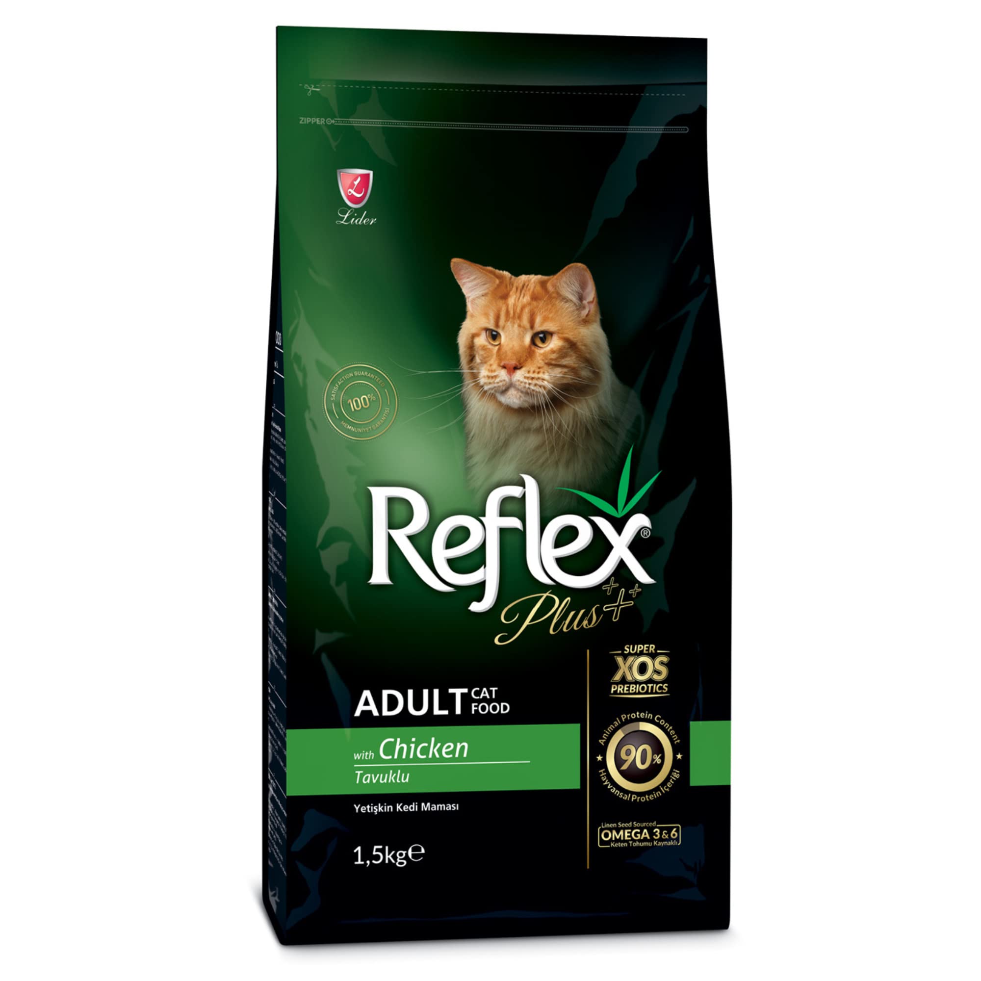 REFLEX PLUS CAT ADULT CHICKEN-  1,5 KG				