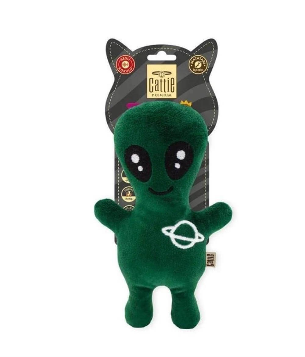 CATTİE MATATABİ İÇERİKLİ KEDİ OYUNCAĞI PELUŞ UZAYLI 20CM
