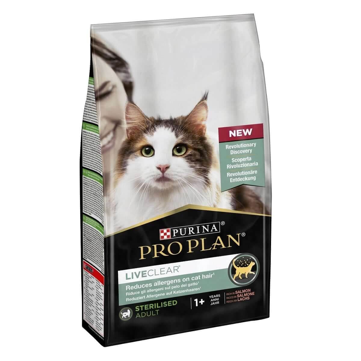 PRO PLAN KEDİ LIVECLEAR STERİL ADULT SOMON 1.4 Kg 