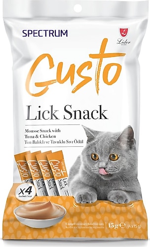 SPECTRUM GUSTO SIVI ÖDÜL TON BALIĞI VE TAVUK 15GR