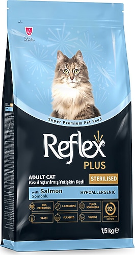 REFLEX PLUS CAT STERİLİSED SALMON 1,5 KG				