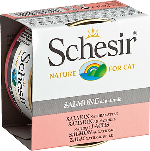 Schesir Somonlu Pişirme Suyunda Yetişkin Kedi Konservesi 85g