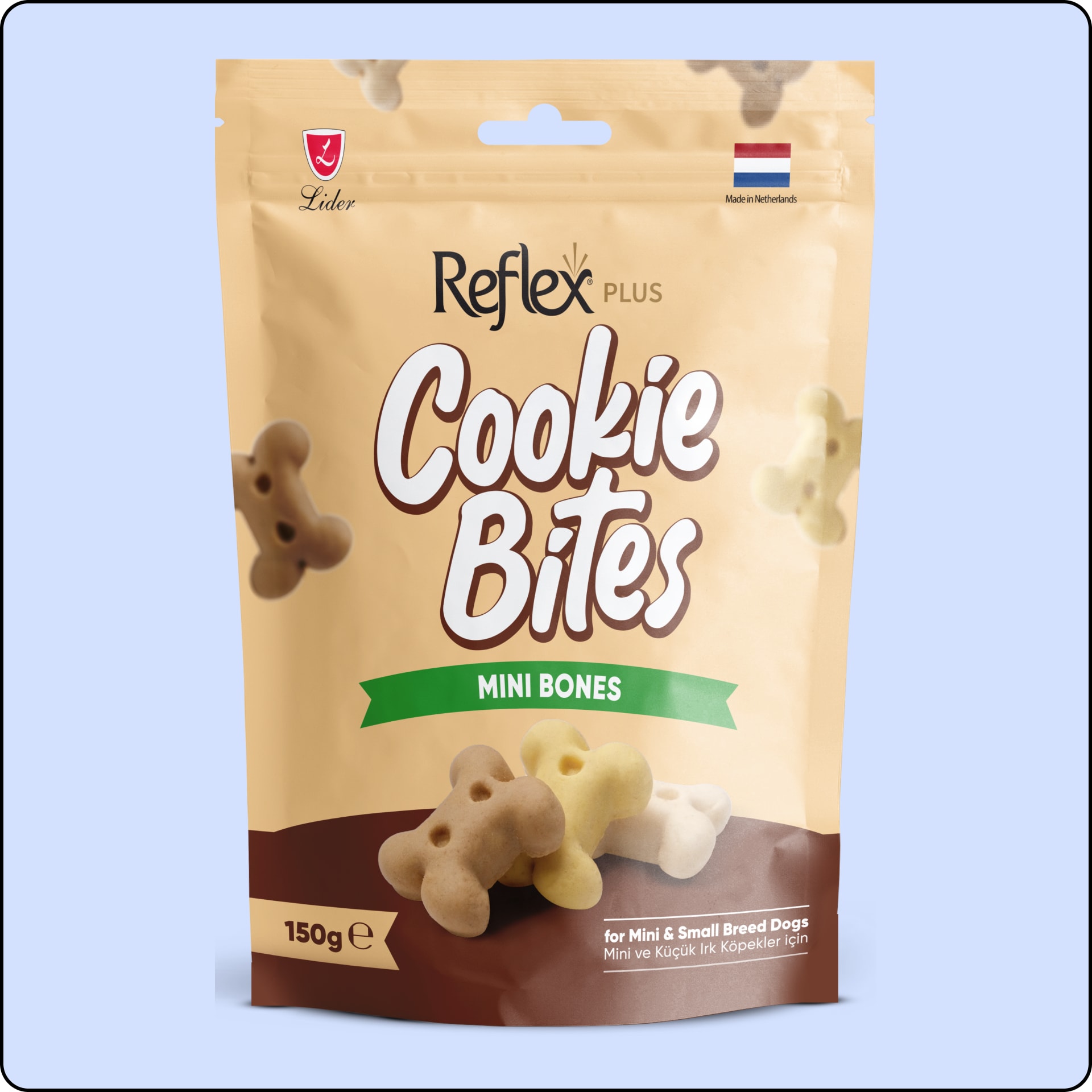 REFLEX PLUS MINI BONES KÜÇÜK IRK YET. KÖPEK ÖDÜL 150 GR