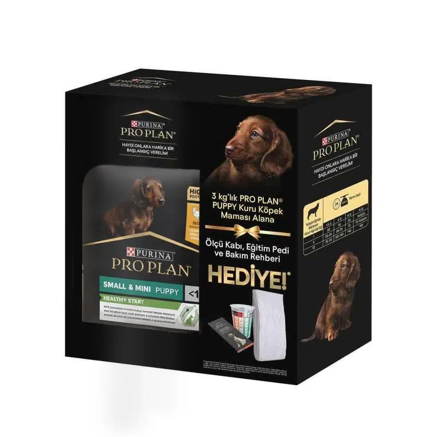 PRO PLAN KÖPEK PUPPY SMALL BR. SOMON 4(3 Kg+HEDİYELİ) 