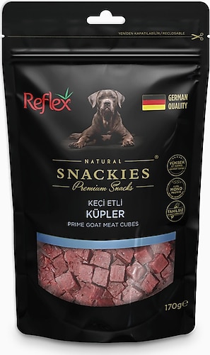 REFLEX SNACKIES KEÇİ ETLİ KÜPLER 170 G