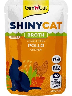 GIMCAT SHINYCAT POUCH TAVUK 70GR