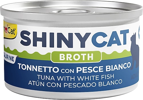 GIMCAT SHINYCAT BROTH KİNOALI TON BALIĞI 70GR