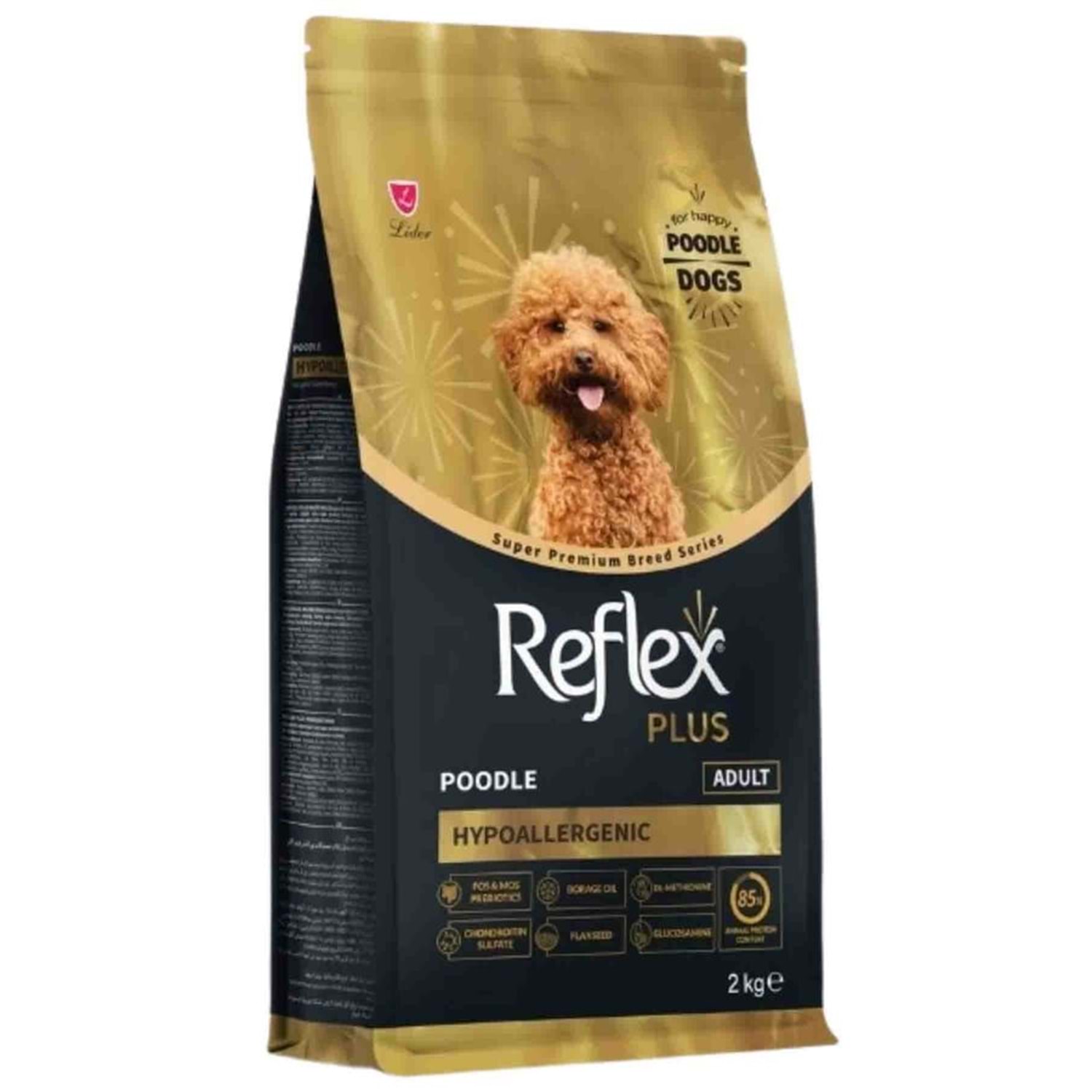 REFLEX PLUS POODLE YETİŞKİN KÖPEK MAMASI 2 KG				