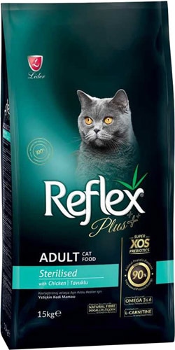 REFLEX PLUS ADULT CAT STERİLİSED CHICKEN 15 KG				
